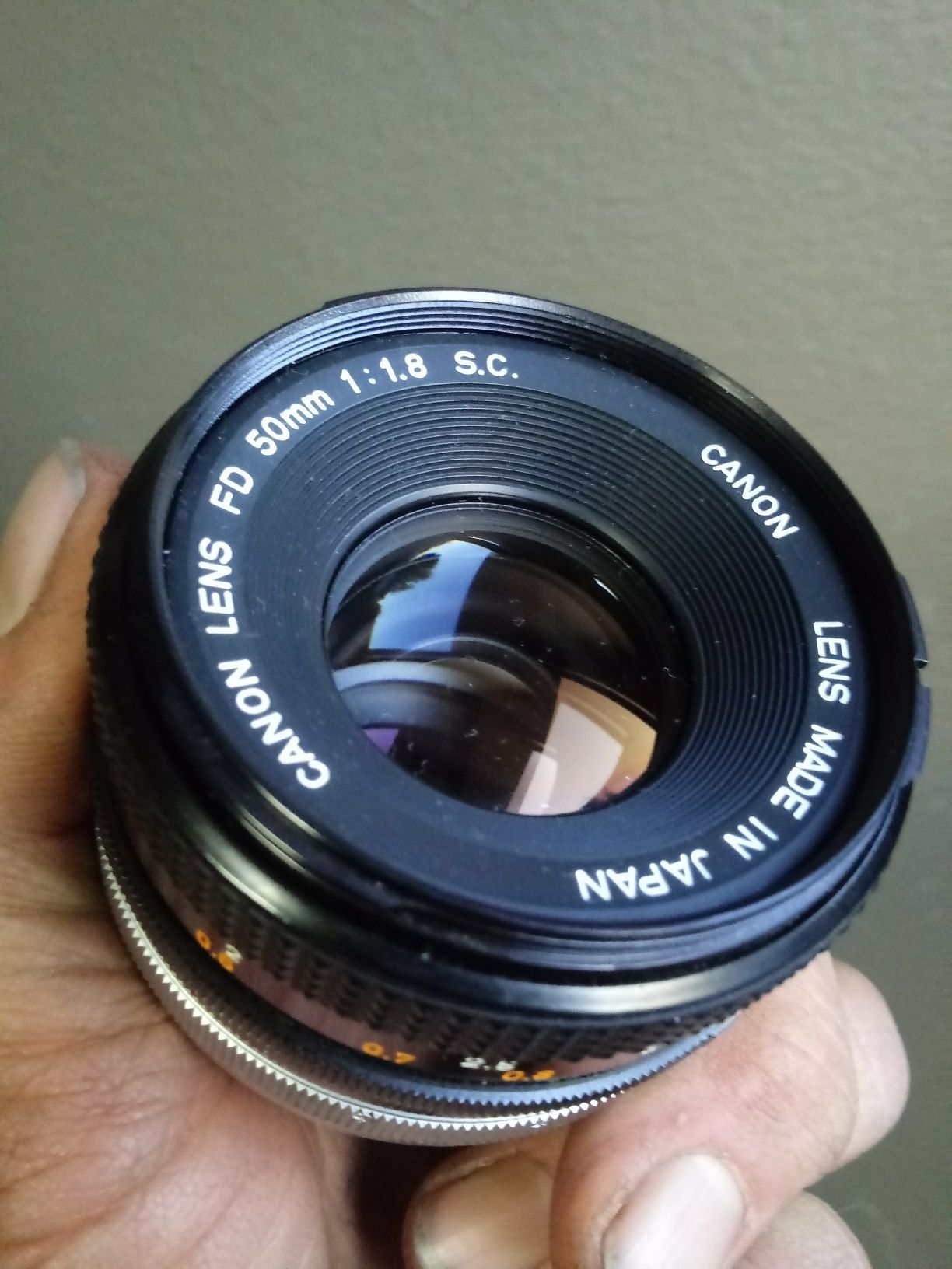 Canon Fd 50mm F1 8 S C In Near Mint For Sale In Chino Ca Offerup