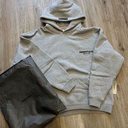 Dark Oatmeal Essential Hoodies 