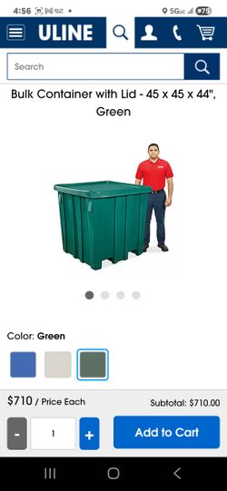 H-1740G Jumbo Container With Lid