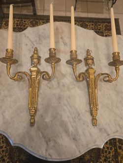 Vintage Louis XVI Sconces 