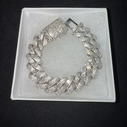 Monaco Cuban Bracelet moissanite 