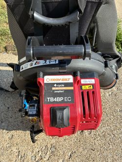 Troy Bilt TB4BP EC Back pack blower.