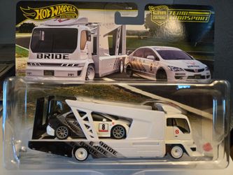 Hot Wheels Premium Car Culture Team Transport Bjaponés. 2007 Honda Civic Type R
