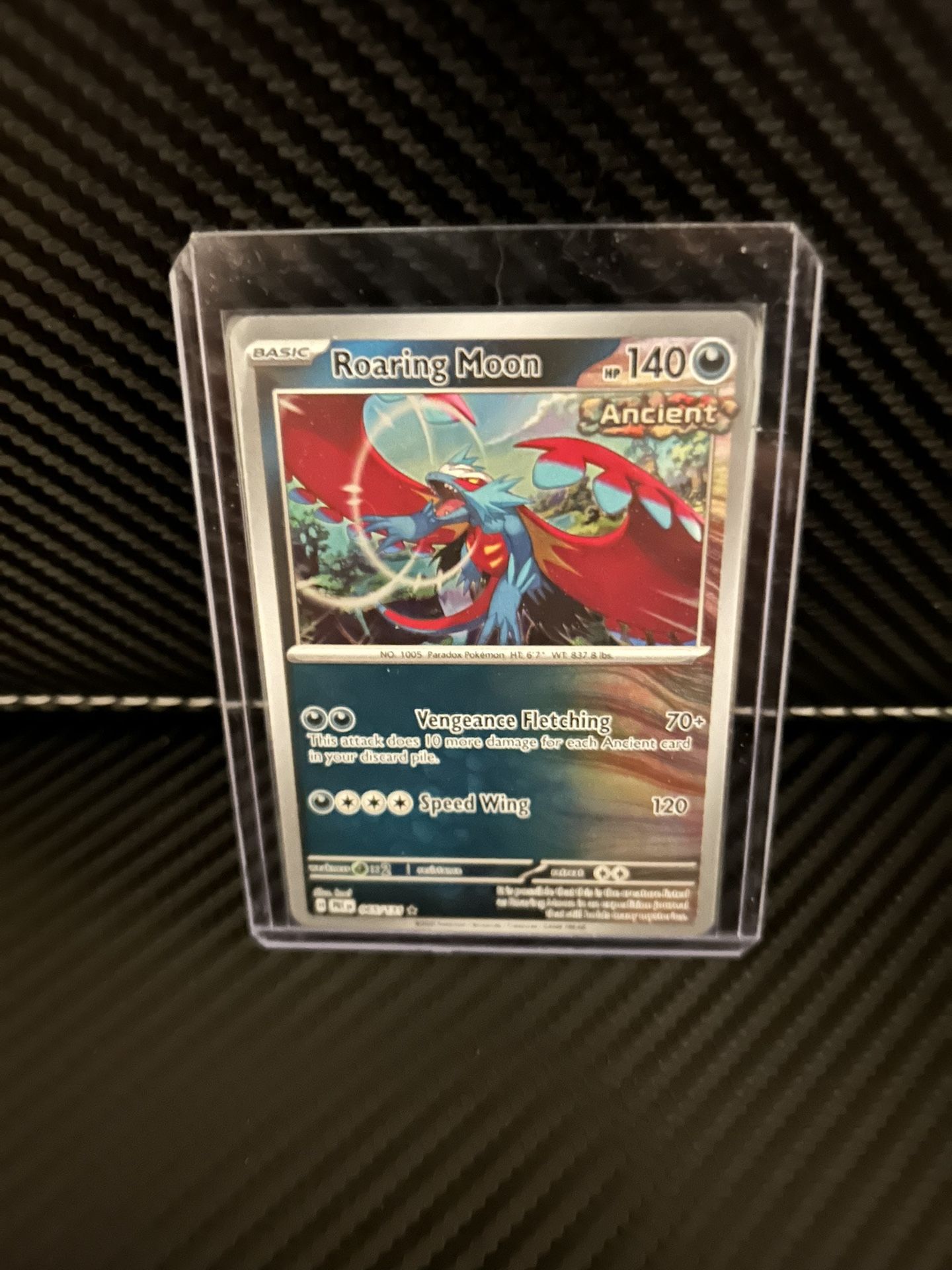 Roaring Moon (Master Ball Pattern) 065/131 Prismatic Evolutions Holo