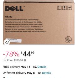 Dell NY313 Toner Black In retail Packaging 