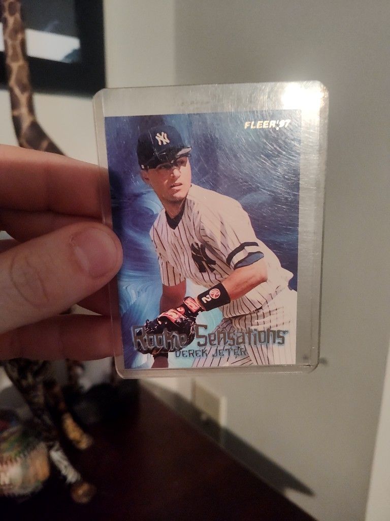 Derek Jeter Rookie Sensations Card. 