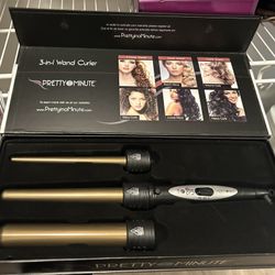 Pretty In A minute    3 In 1 curler