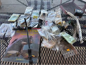 Fly tying setup