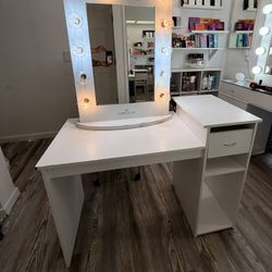 Makeup Vanity Mirror Desk