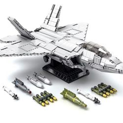 F-22 Fighter Jet Building Blocks 1837 Pieces