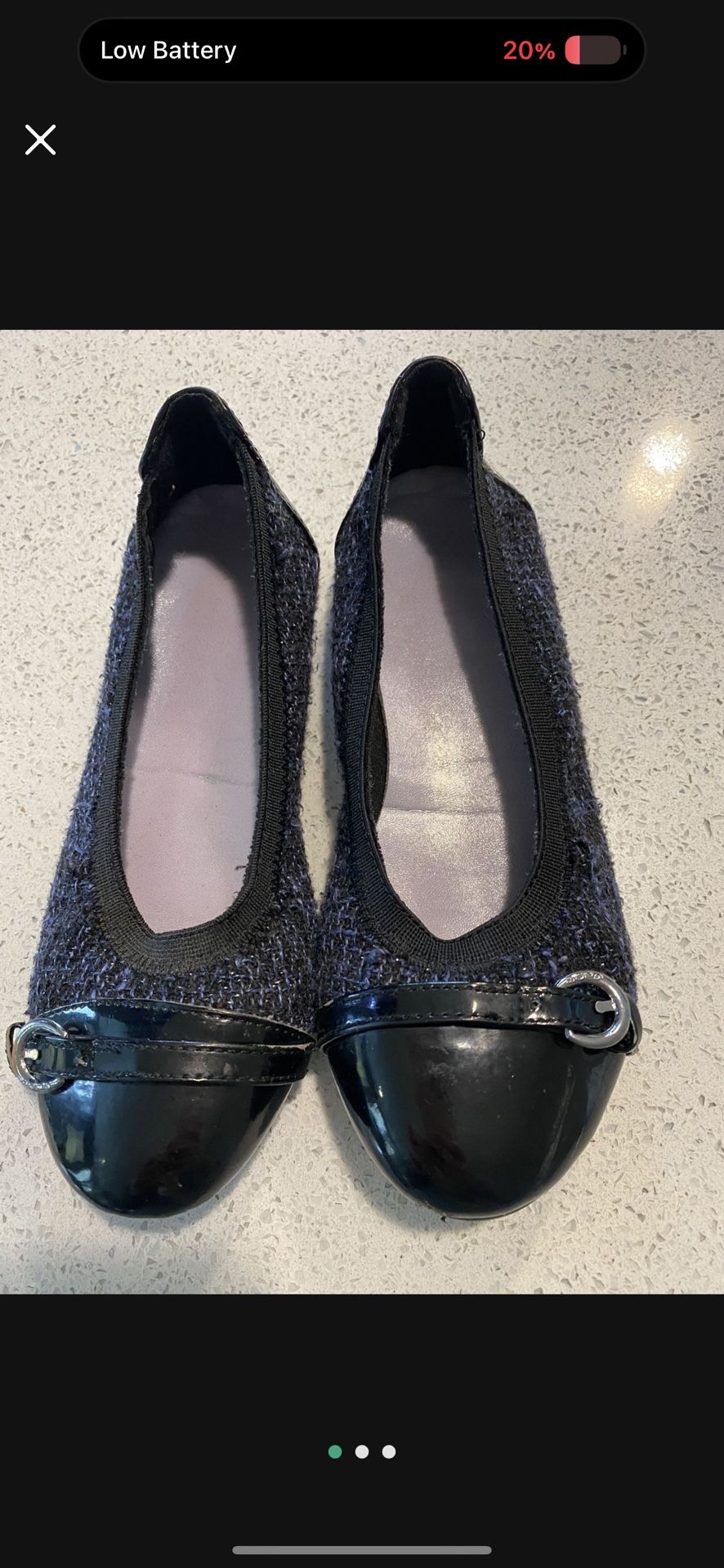 Girls Flats Shoes Size 1