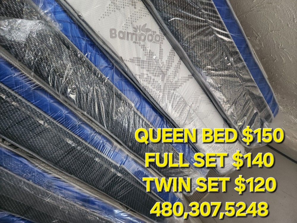 Twin Bed And Box Spring $120