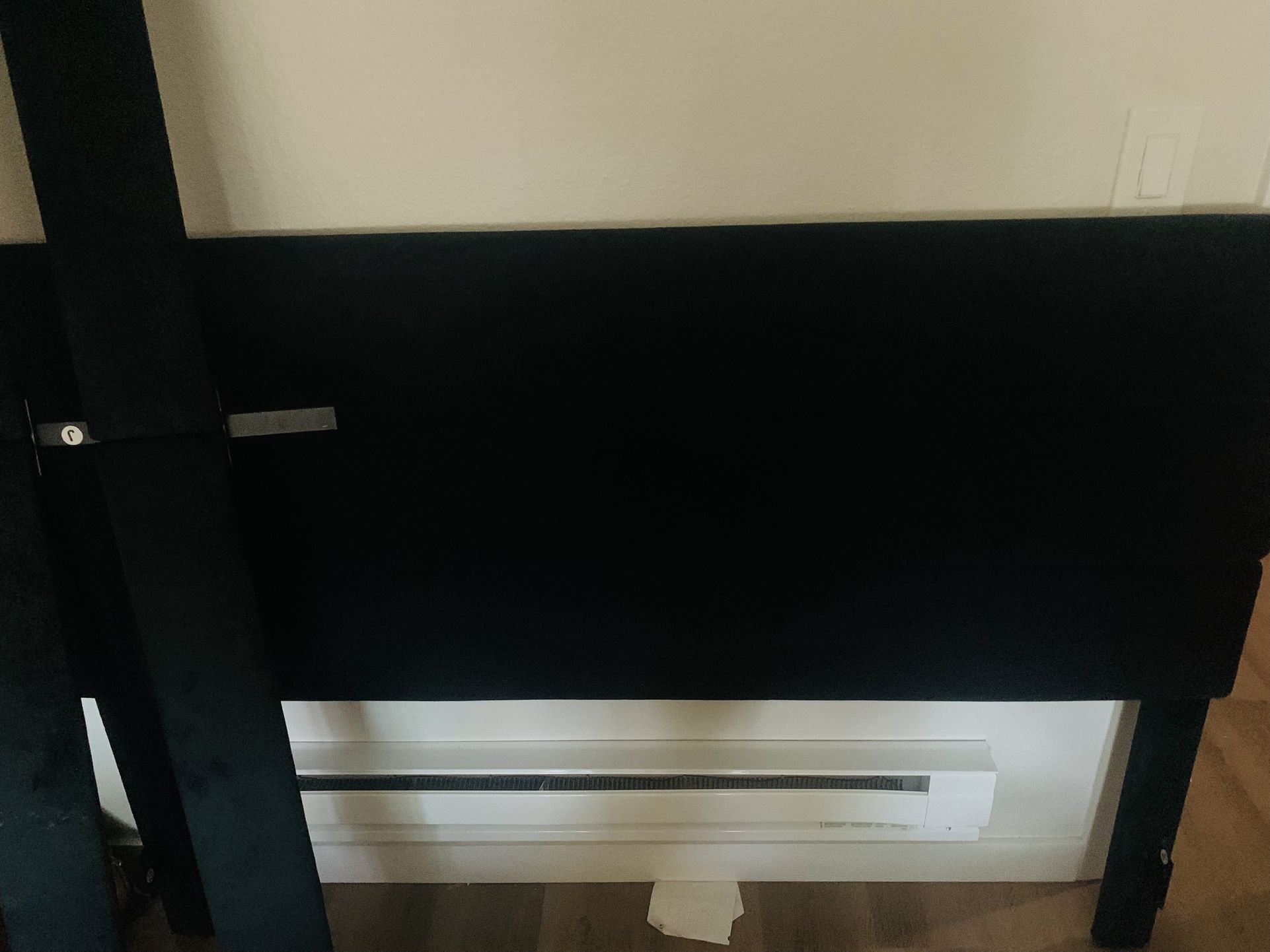 Black Velvet Bed frame