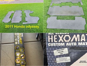 Heavy Duty Custom Mats 2011 Honda Odyssey  ( Tan Color)