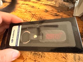 Subaru Carbon Fiber Key Chain