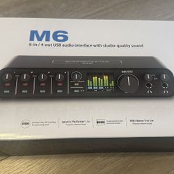 Brand New MOTU M6 Audio/MIDI Interface 