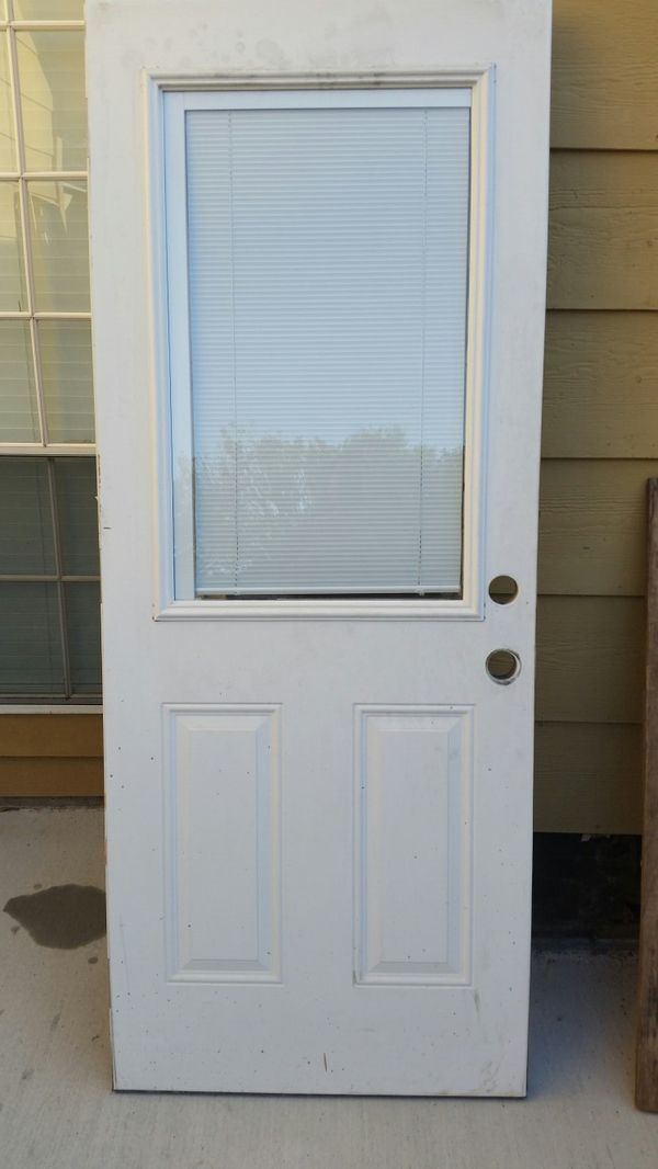 32 l h exterior metal door. No frame for Sale in Houston, TX OfferUp