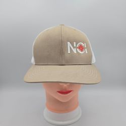 Richardson NCI Beige/White Trucker Adjustable SnapbackHat.  4