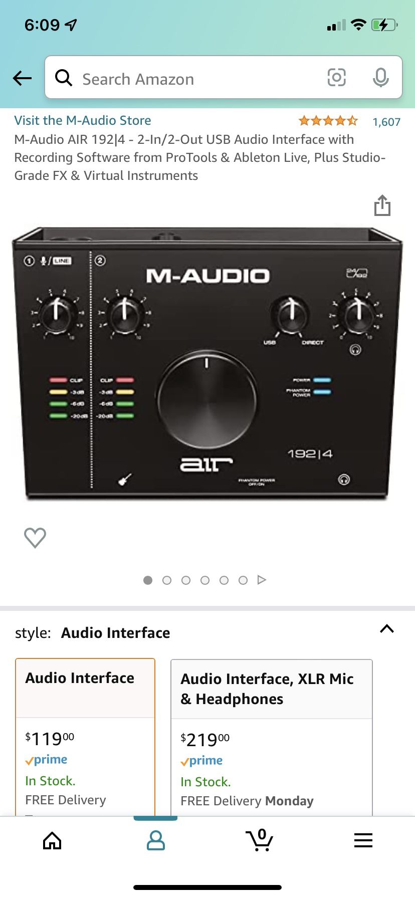 M-Audio Interface 
