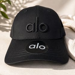 ALO Yoga Adjustable Hats Black Pink Sage Green NEW $25 Or Two For $44