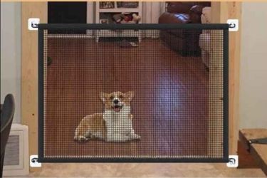 LWFCOEE Dog Gate for The House, Black