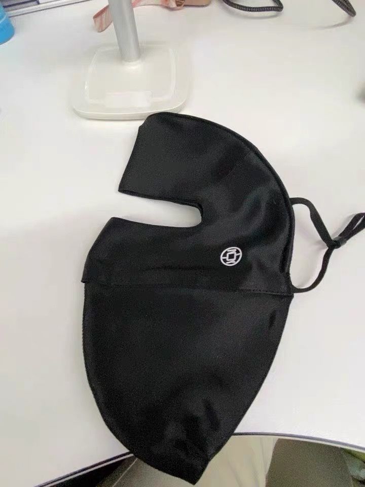 Real silk 3D sunscreen Face mask For Protection
