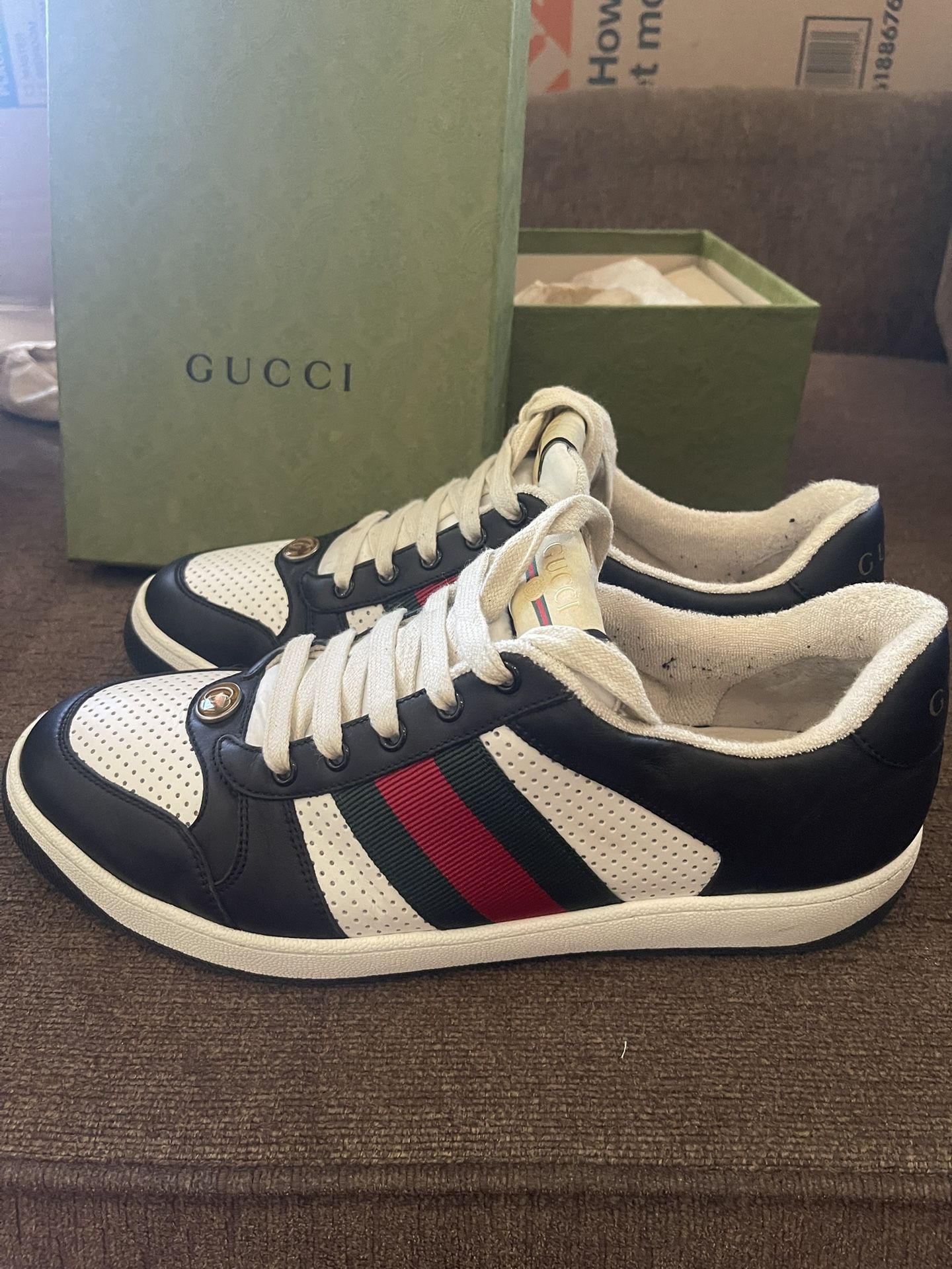 Gucci Screener Shoes Size 10
