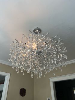 Modern Tree Branch Chandelier