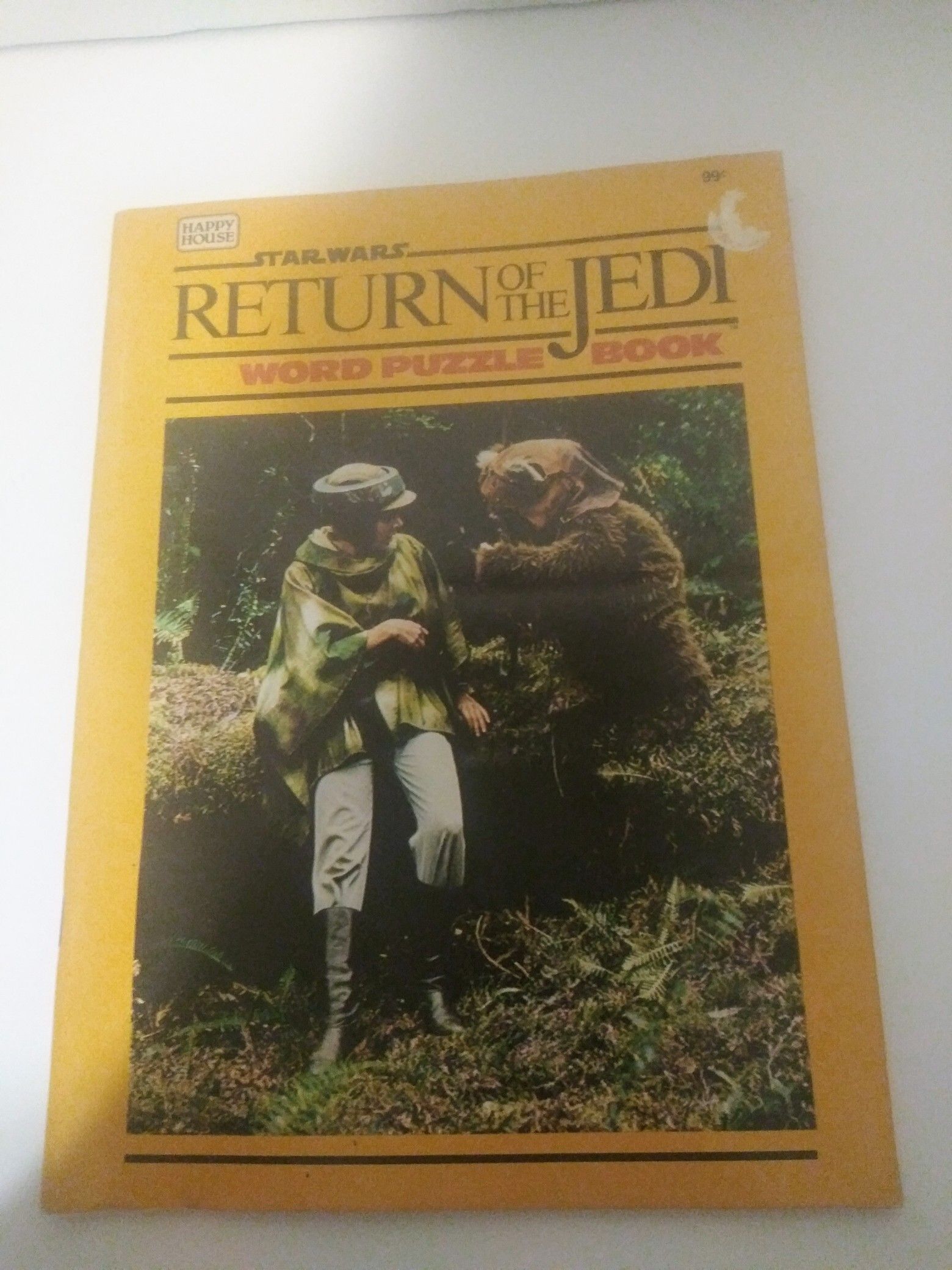 1983 Star Wars Return of the Jedi Activity Book Unused