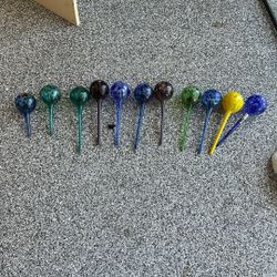 Glass Plant Watering Bulbs
