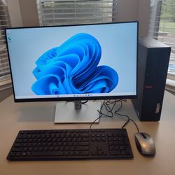 FAST FAST Lenovo/Core i5/16GB Ram/512GB SSD HD/Windows 11/Office/Dell 24" Monitor/Keyboard/Mouse