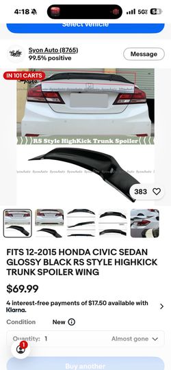Honda  Spoiler