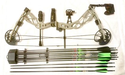 Sanlida Compound Bow with Arrows and Accessories