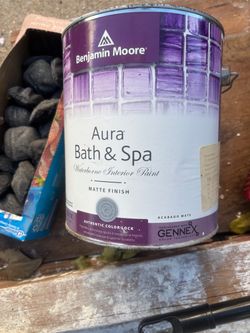 Free Benjamin Moore Aura Bath & Spa Paint