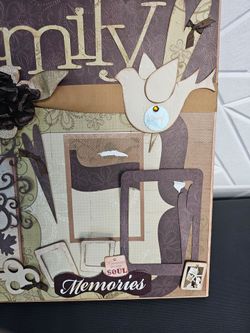 Decoration craft piece Family memories