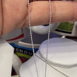 Larimar Necklace -Sterling silver 