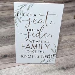 Wedding Sign