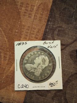 1814 Bust half dollar