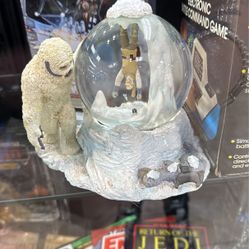 STAR WARS WAMPA CAVE LUKE SNOWGLOBE