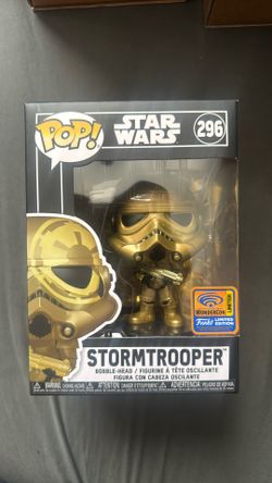 Funko POP! Star Wars #296 Stormtrooper Wondercon Exclusive Sticker