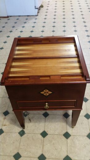 Antique Mahogany Game Table