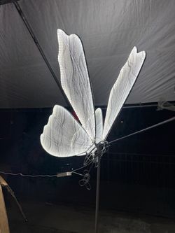 Light up LED butterfly
