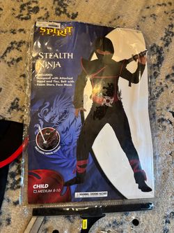 Ninja Costume - Youth Med. 8-10