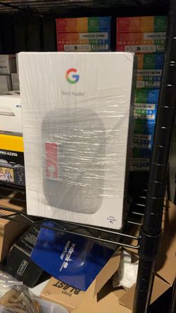 Google Audio Bluetooth Speaker - Wireless Music Streaming, Powerful Sound, Assistant Built-in, Wi-Fi and Bluetooth Connectivity, Smart Home Control, S