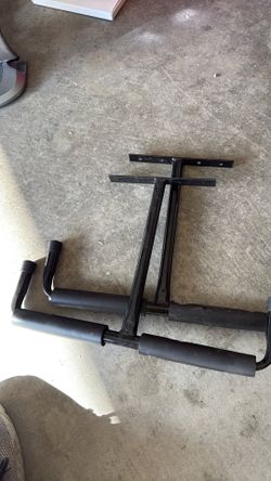 Two ceiling garage storage brackets