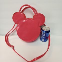 Disney Minnie Mouse Crossbody Purse Hot Pink