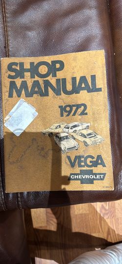 1972 Shop Manual Chevrolet 