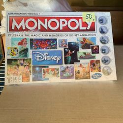 🎄$50!! Disney Monopoly New/Sealed Retired 2016