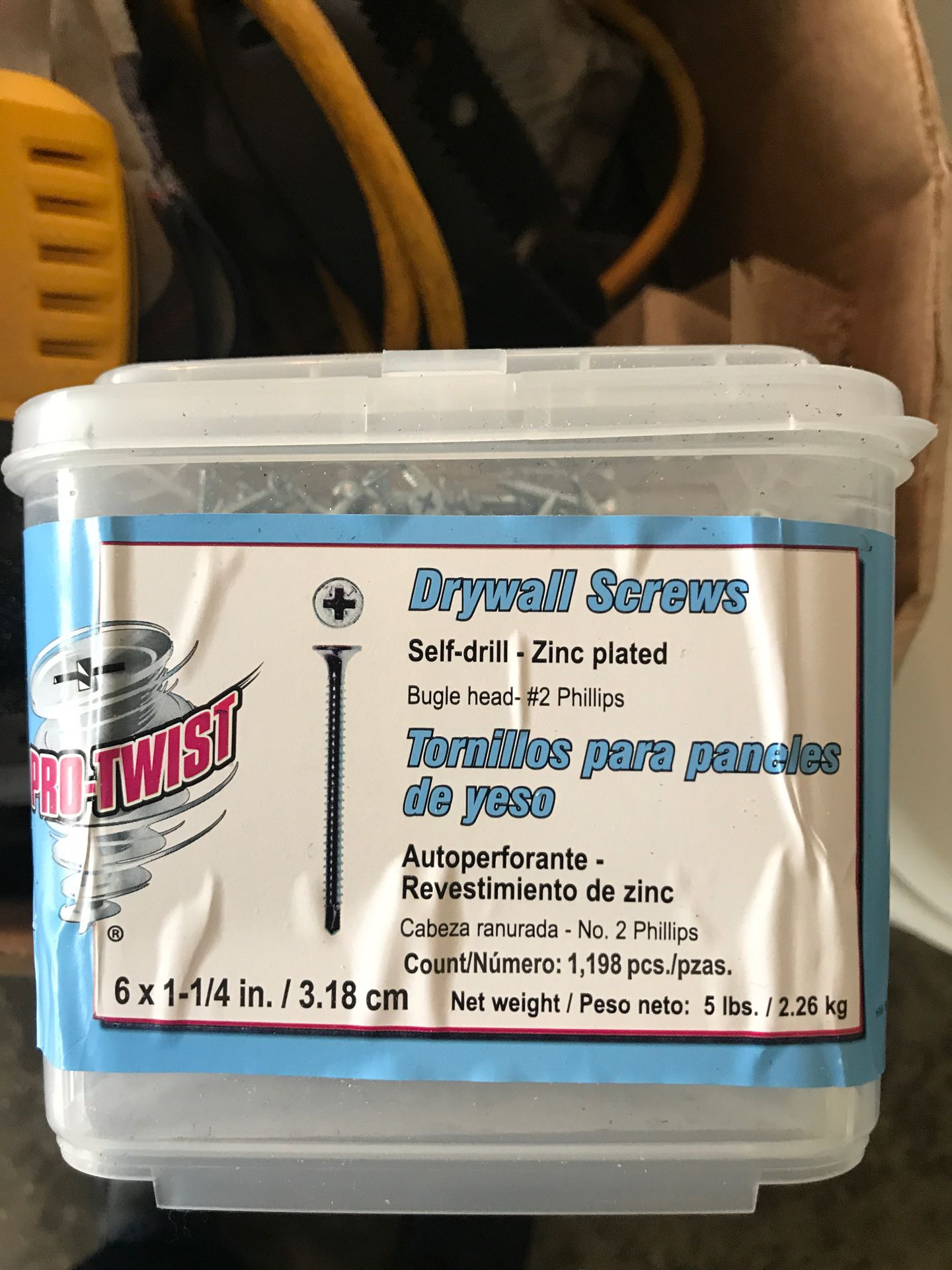 Drywall Screws 6x 1 1/4” a Self Drill - Zinc Plated