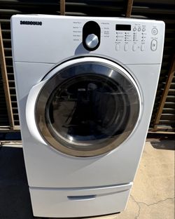 Samsung Gas Dryer With Pedestal *Delivery & Warranty Included*